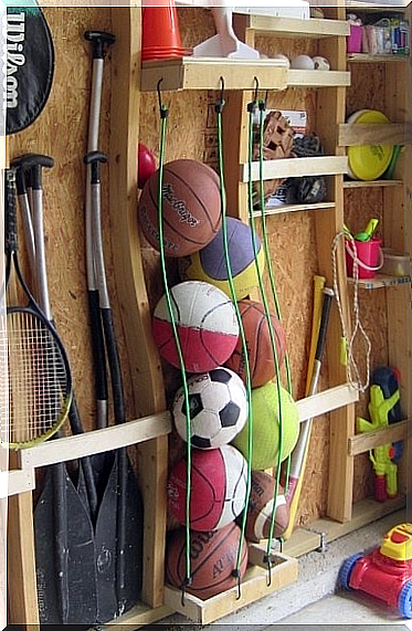 Organized sports balls