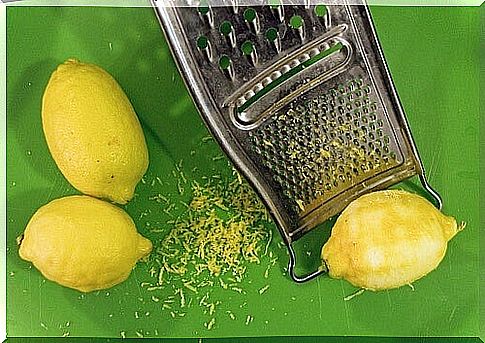 Lemon peel can be used to make face masks against acne