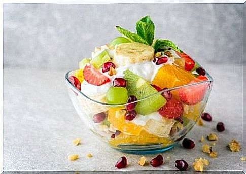 Yogurt and fruit - you're on a diet