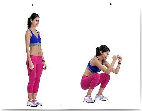 Rebound squats