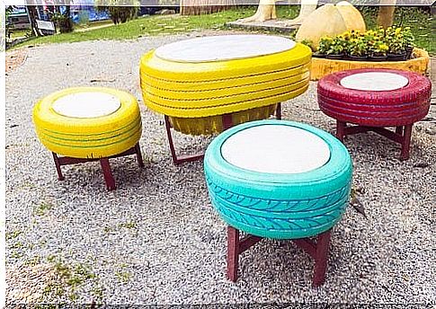 8 ways to use old tires