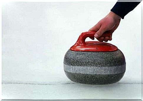 A curling stone