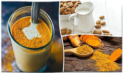 Anti-inflammatory turmeric, almond milk drink