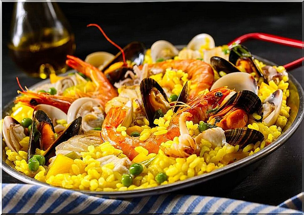 seafood recipe for paella