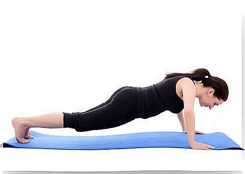 Woman exercising - improve your posture