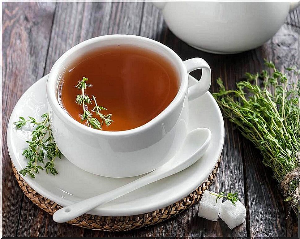 Thyme tea