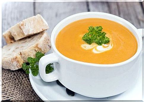 Healthy creamy vegetable soups