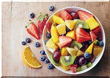 Fruits in bowl