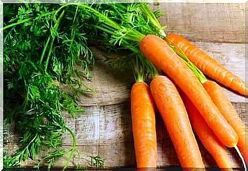 Carrots illustrate the importance of the color of food