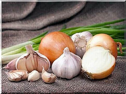 Different onions illustrate the importance of the color of food