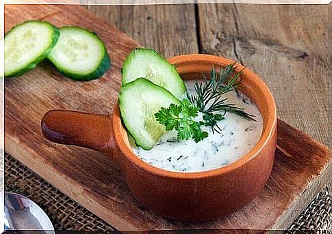 Cucumber in the form of pâté