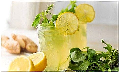 ginger lemon mint