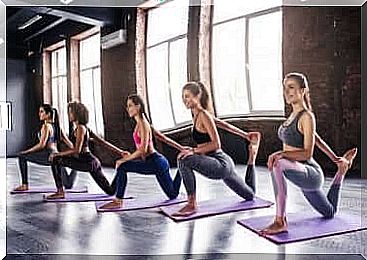 Women use yoga to control high blood pressure